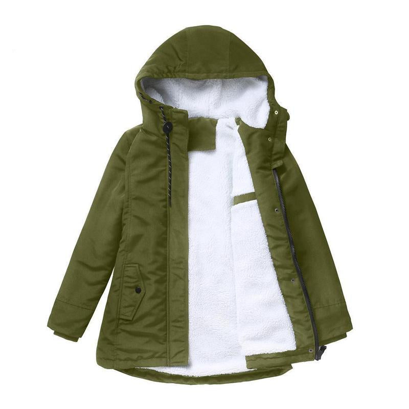 Amina | Hooded Insulated Coat