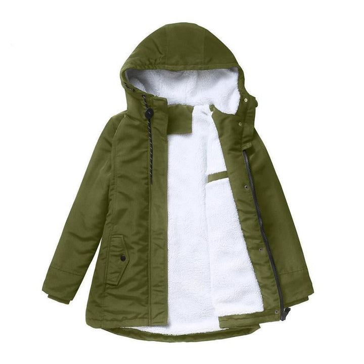 Amina | Hooded Insulated Coat