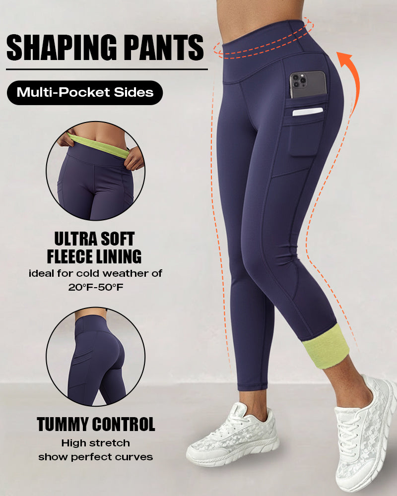 Waisted Workout Athletic Leggings