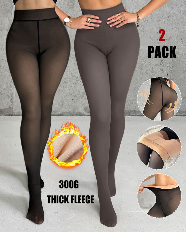 Vivian ShapeLift 2-Piece Magic Thick Fleece Lined Leggings