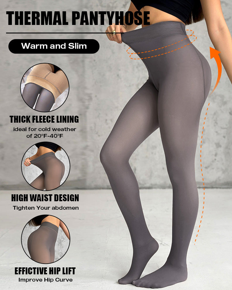 Vivian ShapeLift 2-Piece Magic Thick Fleece Lined Leggings