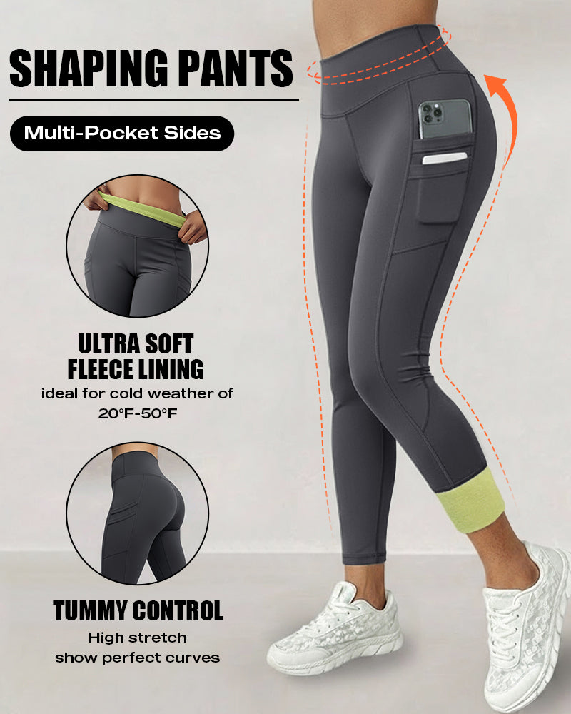 Waisted Workout Athletic Leggings