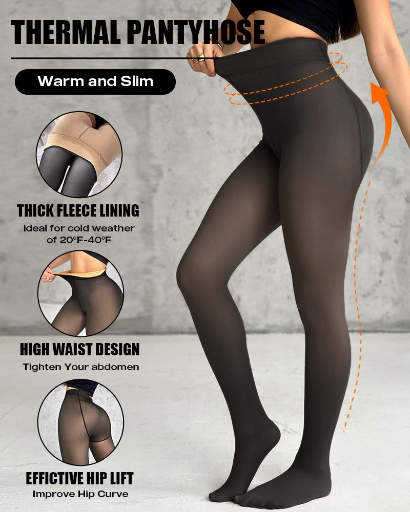 Vivian ShapeLift 2-Piece Magic Thick Fleece Lined Leggings