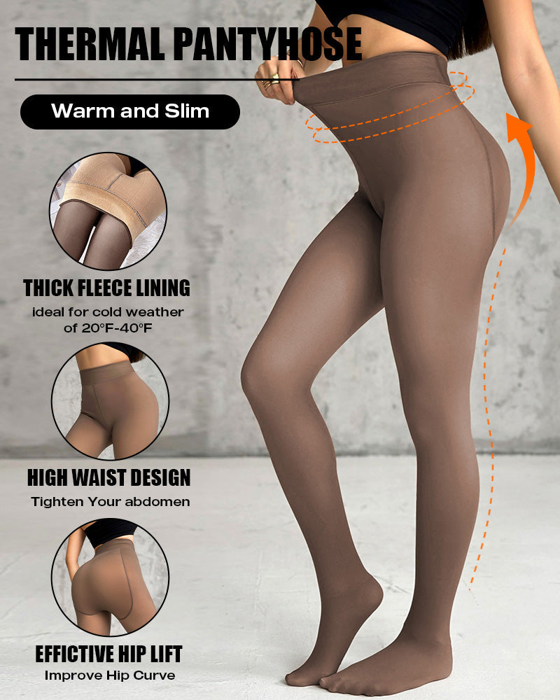 Vivian ShapeLift 2-Piece Magic Thick Fleece Lined Leggings