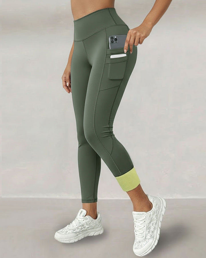 Waisted Workout Athletic Leggings