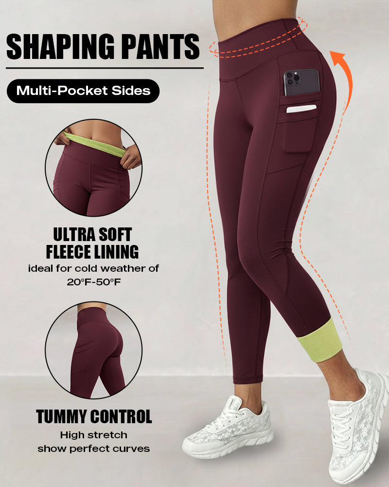 Waisted Workout Athletic Leggings