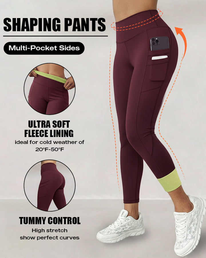 Waisted Workout Athletic Leggings