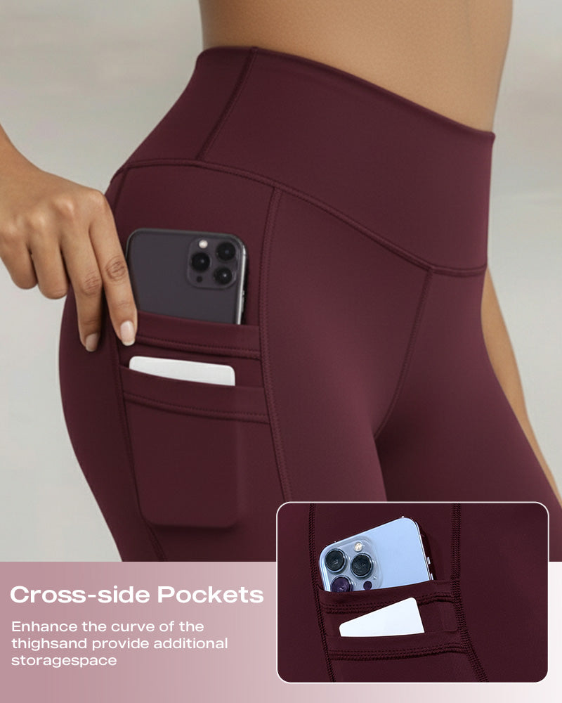 Waisted Workout Athletic Leggings