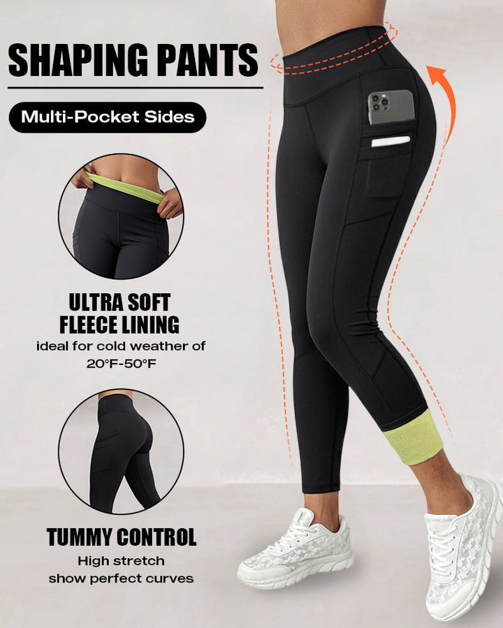 Waisted Workout Athletic Leggings