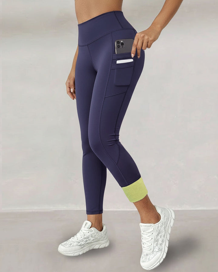 Waisted Workout Athletic Leggings
