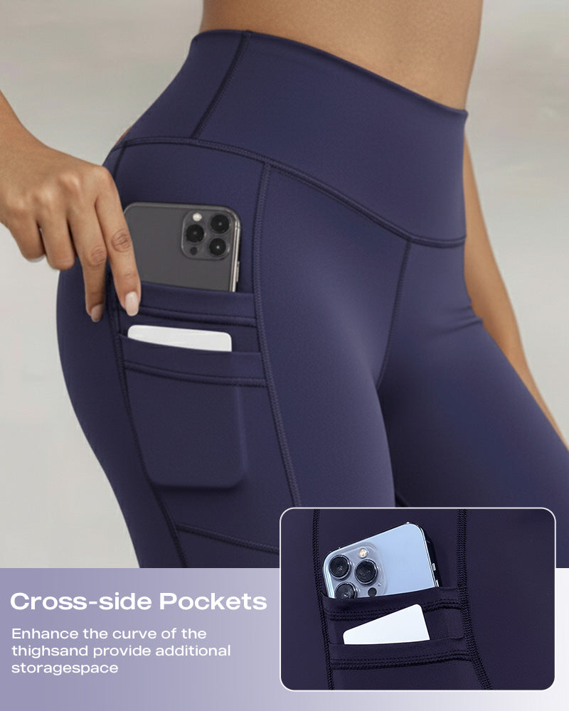 Waisted Workout Athletic Leggings