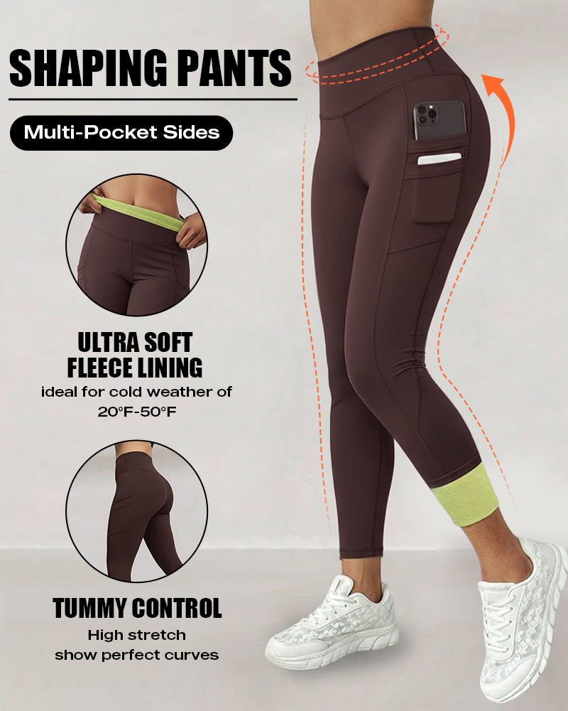 Waisted Workout Athletic Leggings