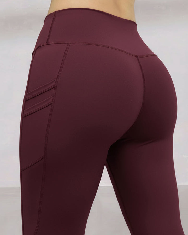 Waisted Workout Athletic Leggings