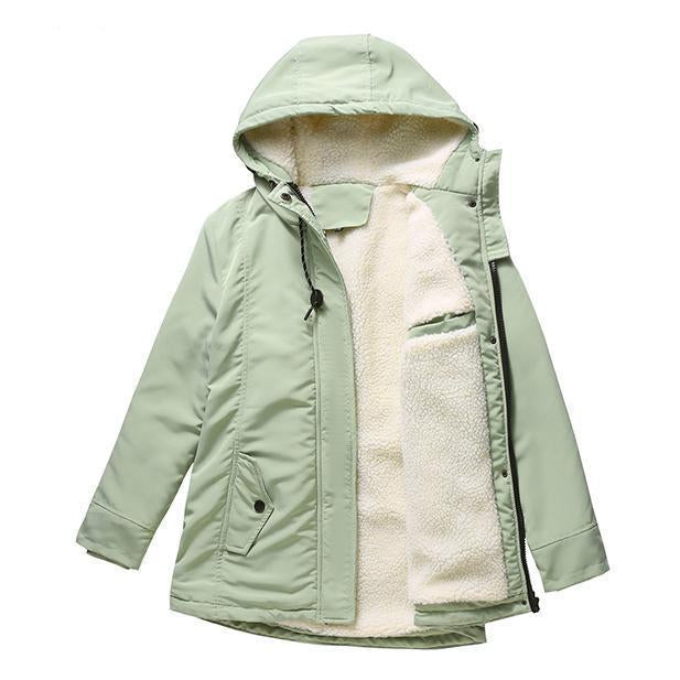 Amina | Hooded Insulated Coat