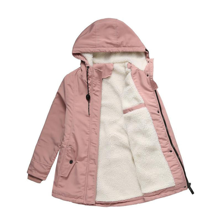 Amina | Hooded Insulated Coat