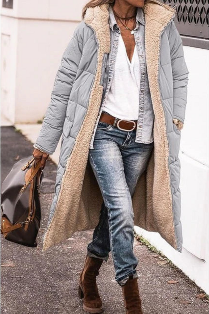 Laluna Reversible Coat | Versatile Elegance for Every Season