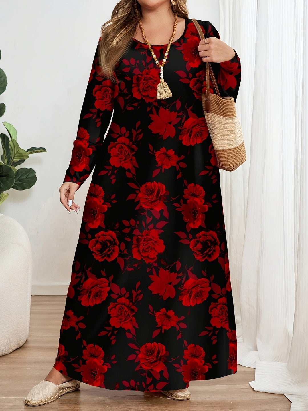 Grace | Floral Maxi Dress