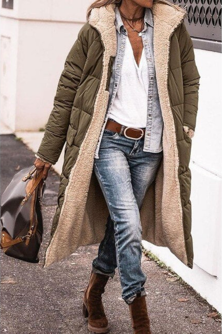 Laluna Reversible Coat | Versatile Elegance for Every Season