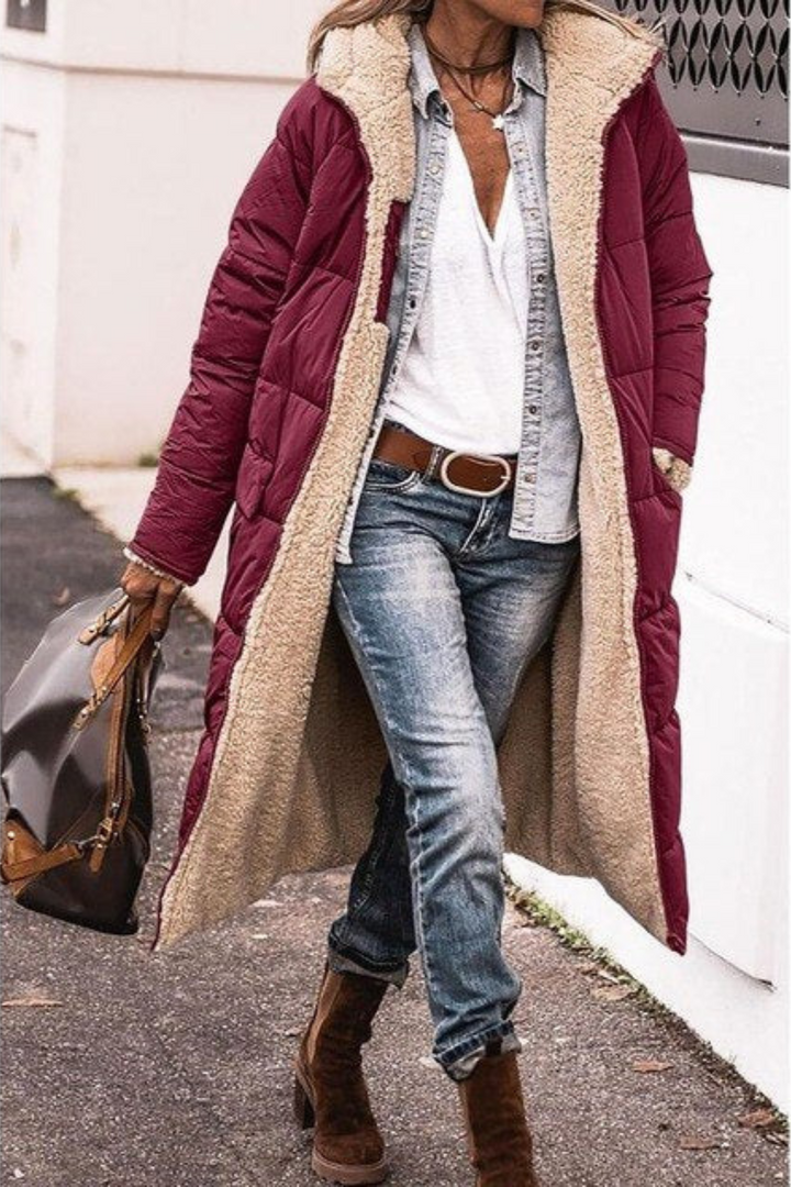 Laluna Reversible Coat | Versatile Elegance for Every Season