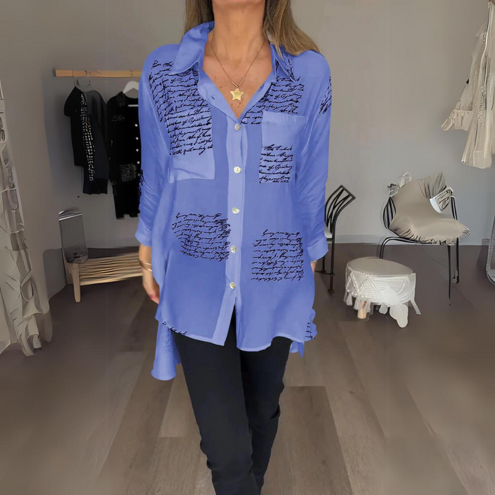 Mirabel - Women's Stylish Printed Cotton Top