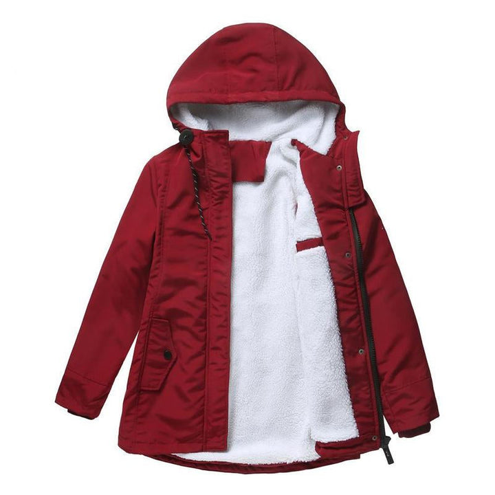 Amina | Hooded Insulated Coat