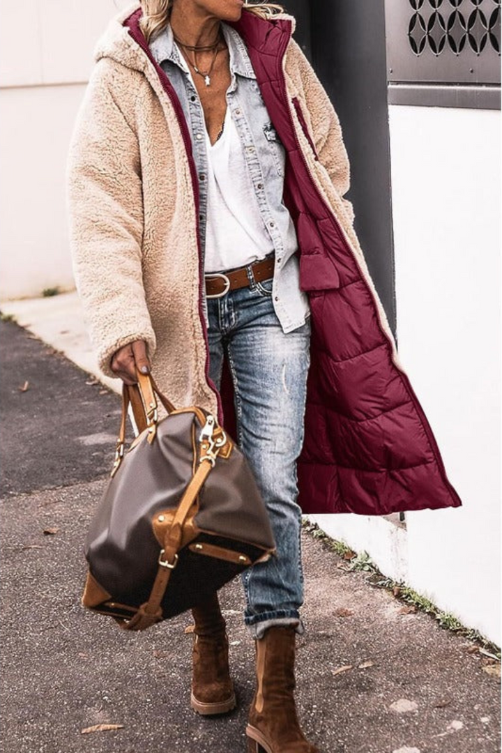 Laluna Reversible Coat | Versatile Elegance for Every Season