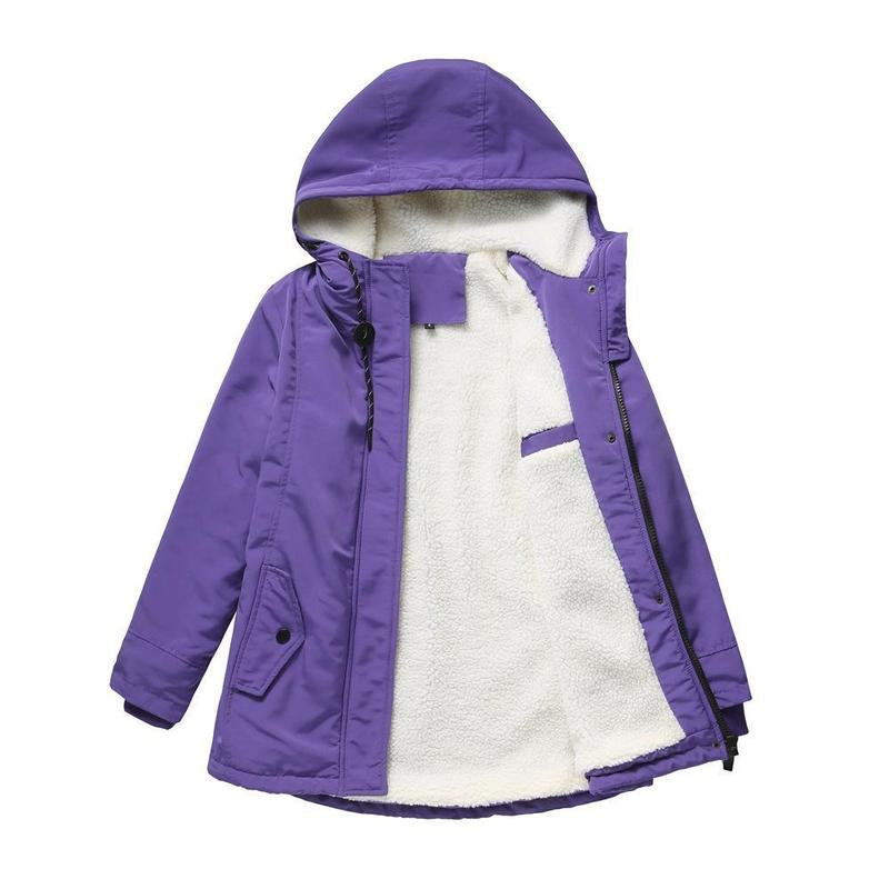 Amina | Hooded Insulated Coat