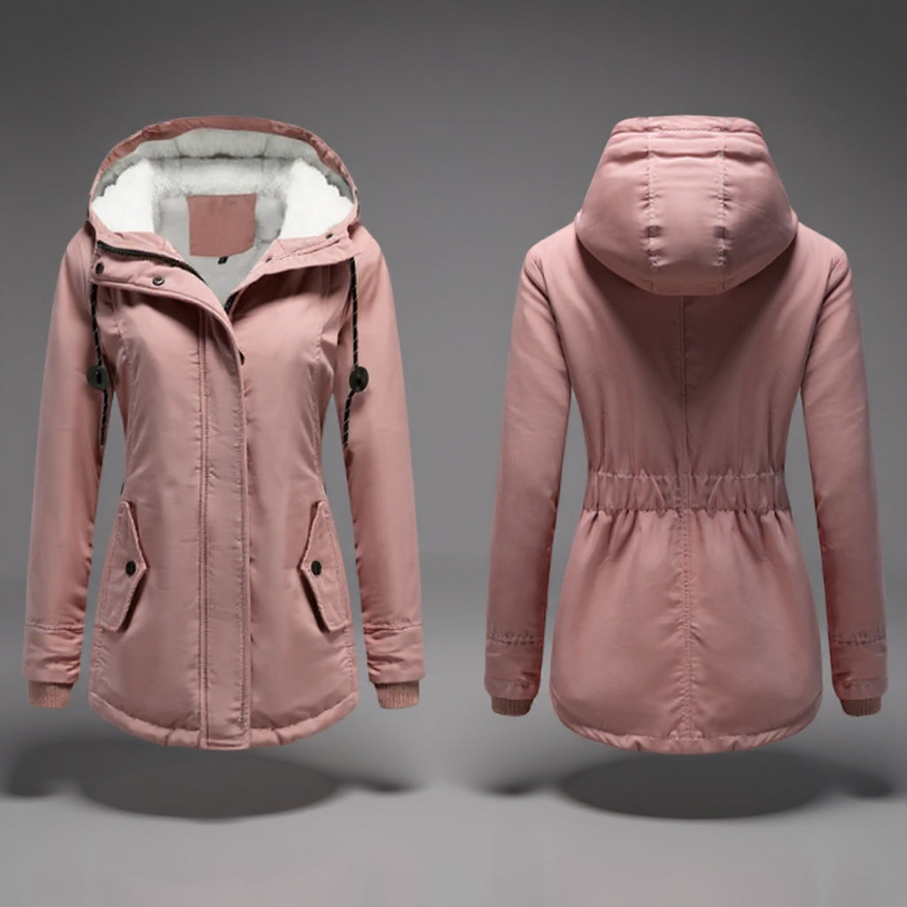 Amina | Hooded Insulated Coat