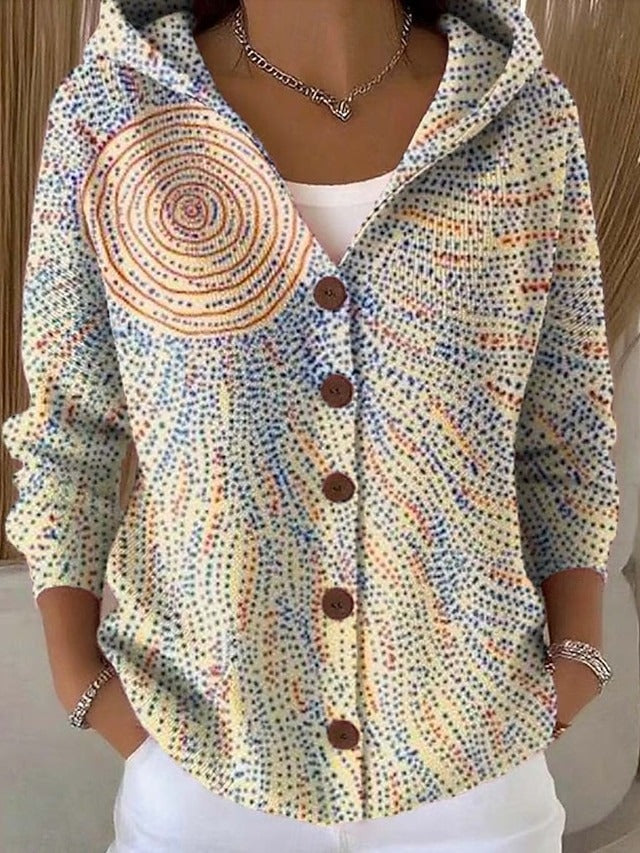 Cassidy - Artistic Long Cardigan