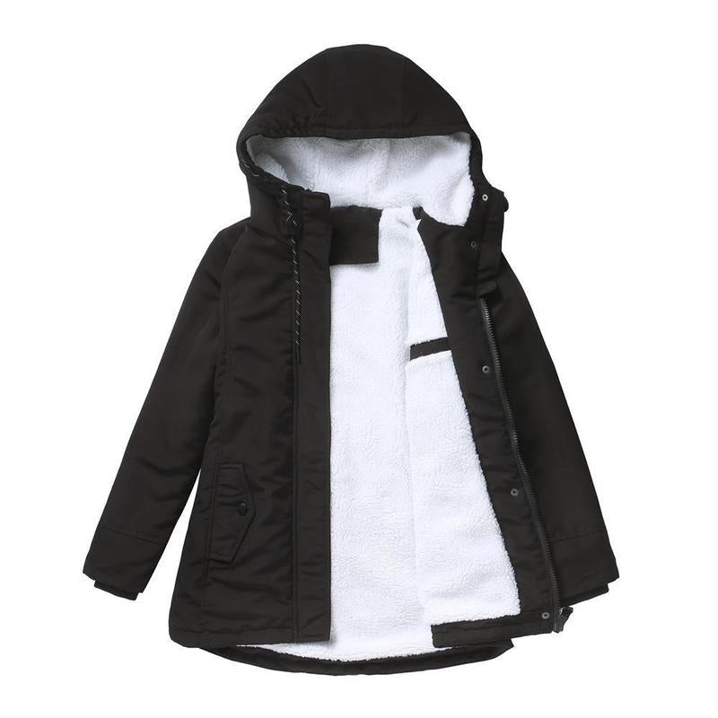 Amina | Hooded Insulated Coat