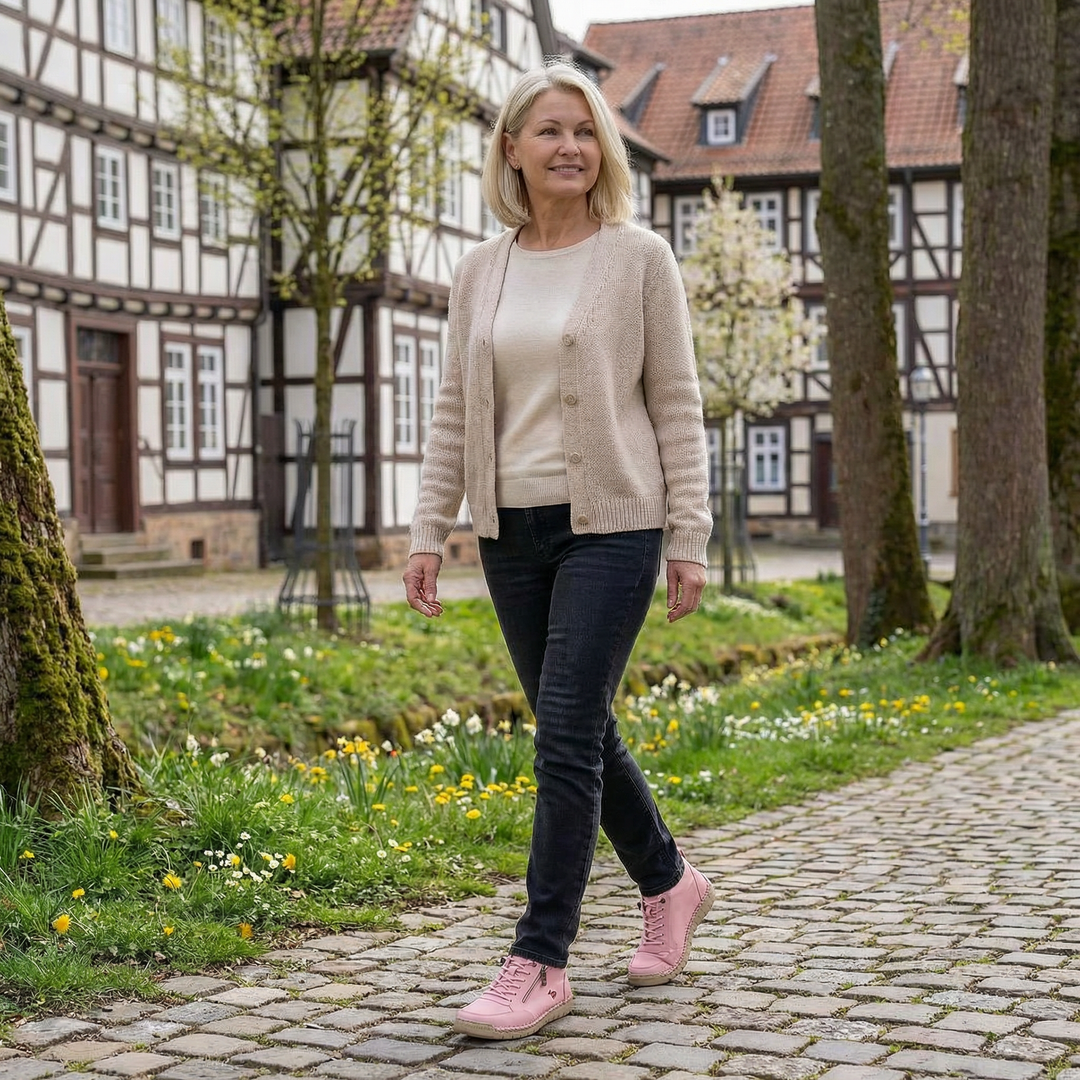 Mila™ | Comfortable orthopedic sneakers with a zipper