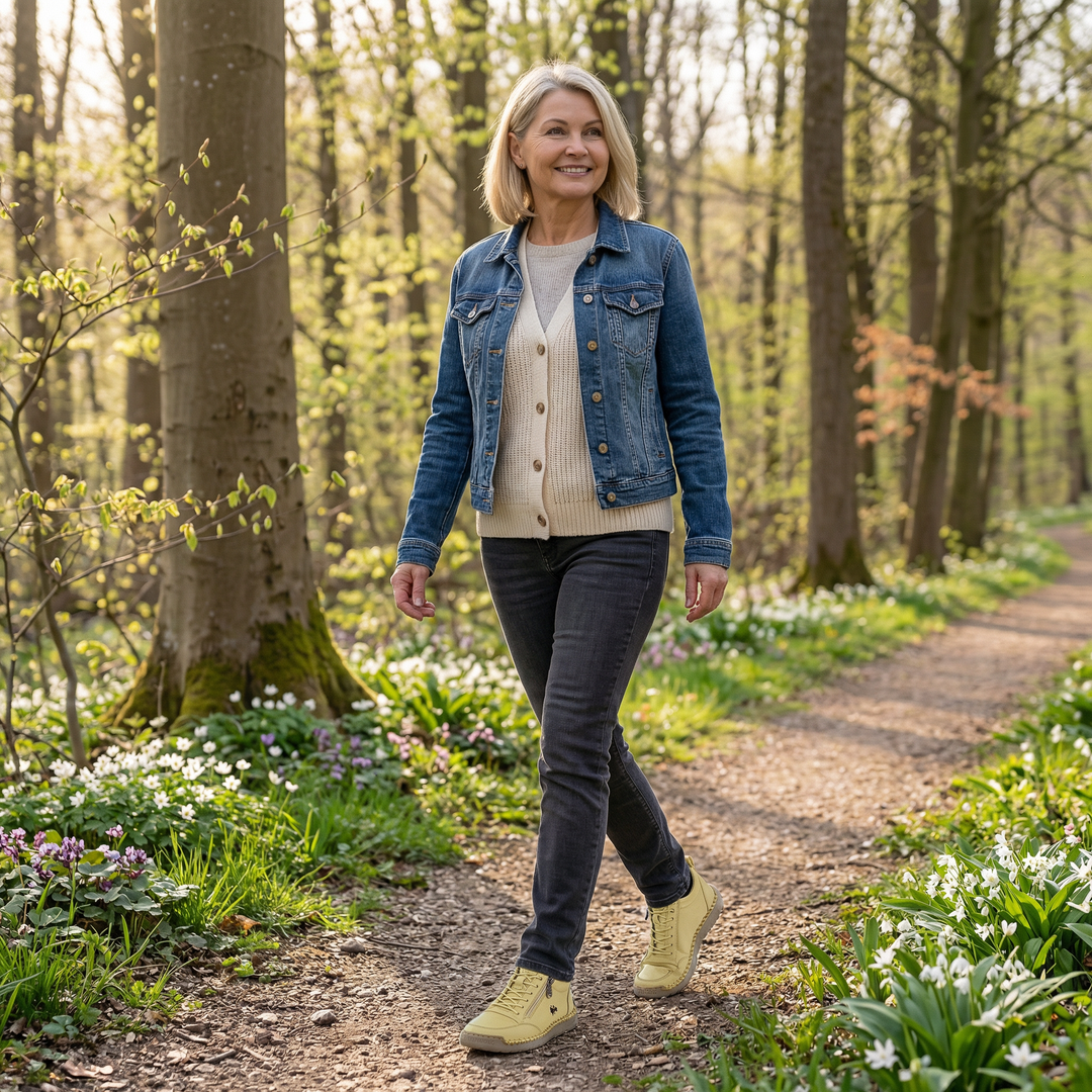 Mila™ | Comfortable orthopedic sneakers with a zipper