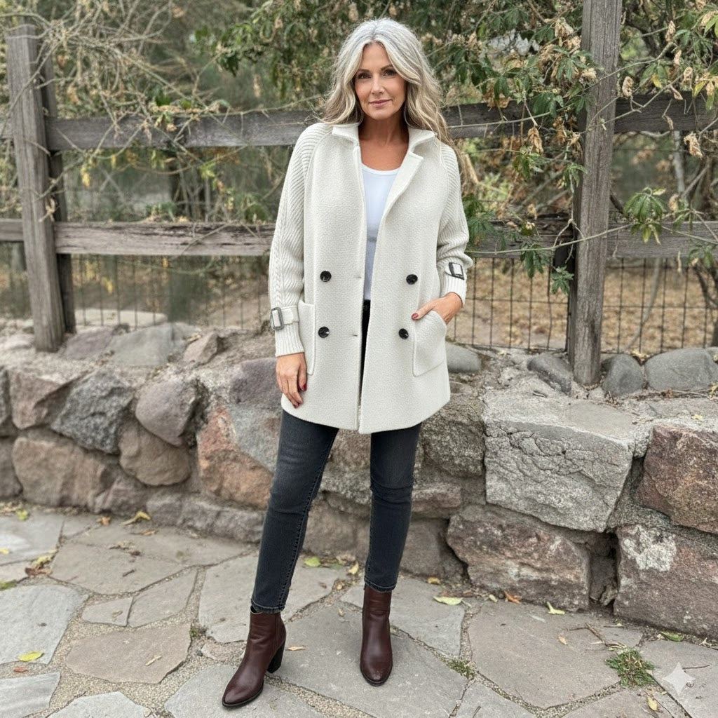 Carol Cosy Coat | A Perfect Blend of Comfort and Sophistication