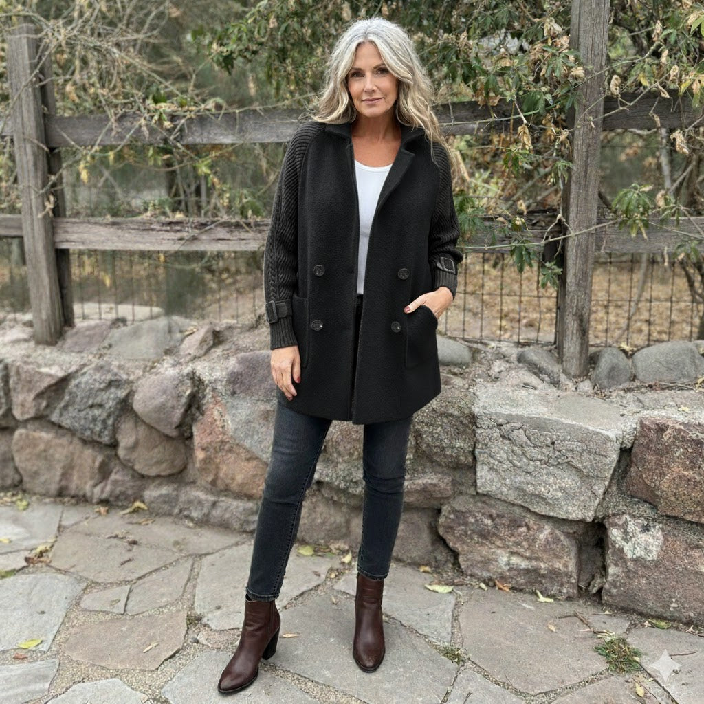 Carol Cosy Coat | A Perfect Blend of Comfort and Sophistication